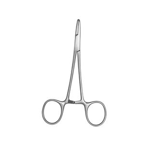 Fine tip Needle <b>Holder</b> Forceps designed for <b>controlled</b> suturing tasks ensuring firm needle engagement during medical - Product Image 2