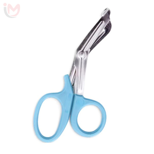 Ciseaux à pansements professionnels pour traumatismes, lame courbée dentelée, acier inoxydable, ciseaux de premiers secours d'urgence - Product Image 6