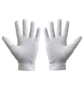 Gants de Cérémonie Maçonniques Brodés Croix Rouge Chevaliers Templiers Personnalisés 100% Coton – Gants de Sport Durables et Respirants pour - Product Image 2
