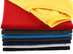 Camiseta Casual Holgada de Cuello Redondo, 180g, Algodón Peinado CVC, con Logotipo Bordado Personalizado, Precio de Fábrica CN, Bangladesh - Product Image 4