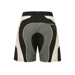 Custom High Street Nylon Shorts Men's Contrast Piping Shorts 3D Patchwork Cargo Shorts Watershed Board Shorts For Men's - Product Image 3