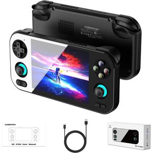 RG 476H Console di Gioco Portatile Retrò Nera, Stile Vintage per Giocatori Portatili - Product Image 1