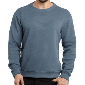 Custom OEM Wholesale Supplier Plain Blank Cotton Fleece Sweatshirt Pullover Bulk Manufacturer Private Label <b>Tops</b> - Product Image 5
