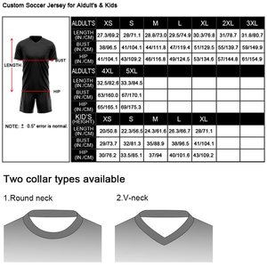 Men's Custom Soccer Football Uniform Set Breathable Jersey Jackets and Tracksuits with Team Logo Printing OEM Service - Product Image 5