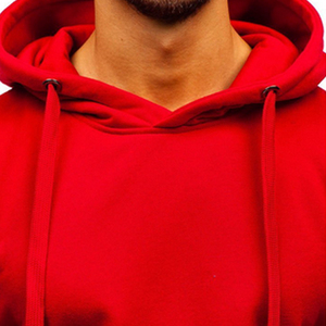 Ropa Deportiva sin Marca, Ligera, Impermeable, Forrada, Antiarrugas, Sudadera con Capucha Gris, Estilo Urbano, Teñido Liso - Product Image 2