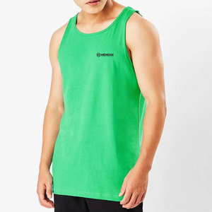 Vêtements de sport en gros, débardeur de musculation pour hommes, vêtements de fitness, couleur unie, taille personnalisée, débardeur homme - Product Image 1