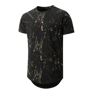 T-shirt Homme Personnalisé 2026 Streetwear – Couleur Unie, Polyester/Coton, Style Urbain, Respirant, Écologique – Vente en Ligne - Product Image 1