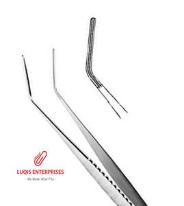 Pinzas para Tejido Vascular Debakey, Instrumento Quirúrgico Angulado de Acero Inoxidable, Pinzas Médicas de Precisión para Tejido Delicado - Product Image 2