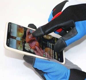 Hot Selling New Design Model with Lightweight Breathable Fabric and Anti <b>Slip</b> Palm Chemical Resistant Gloves - Product Image 6