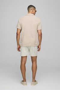 Pantalones Cortos Deportivos para Hombre, Color Sólido, 100% Algodón, Cintura Media, con Cordón, Transpirables, de Secado Rápido, Ecológicos, Casuales - Product Image 2