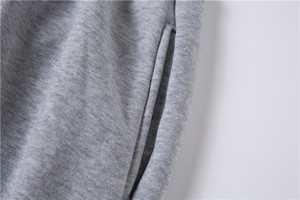 Ensemble de survêtement unisexe personnalisé avec logo, sweat à capuche et pantalon de jogging, couleur unie, décontracté, manches longues, cordon de serrage, vêtements de sport pour adultes, tenue d'automne - Product Image 6