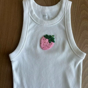 Blusas elegantes con cuentas y diseño sin mangas, con bordado de cuentas de diseño personalizado y elegante, ideales para fiestas. - Product Image 1