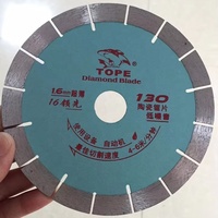 Disque de coupe de haute qualité pour carrelage en céramique et marbre, lame de machine pour le traitement du granit, personnalisable OEM, blanc, diamètre 130 mm, haute performance