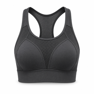 Customized Colors <b>Wine</b> Essential Ruched Yoga Sports <b>Bra</b> Front Plus Size Center Detail Thin Straps Medium - Product Image 6