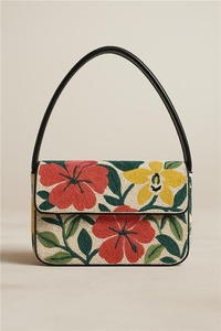 Sac à main de luxe fait main avec perles, motif floral, sac de soirée pour femmes - Product Image 6