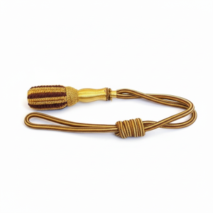 Direct Manufacturer Custom Handmade Sword Knots Comfortable Ceremonial Fringe <b>Braid</b> Sword Knots - Product Image 1