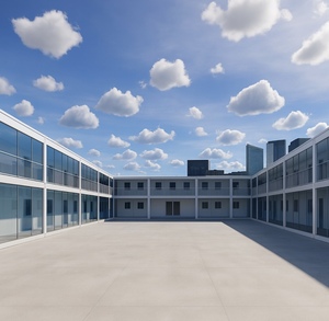 Salle d'exposition mobile <span class=keywords><strong>en</strong></span> verre, espace d'exposition préfabriqué pour voitures ou <span class=keywords><strong>immobilier</strong></span> - Product Image 1