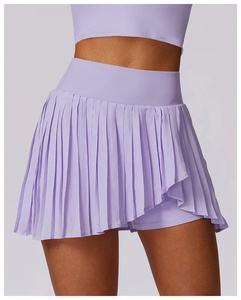 Ensemble de yoga pour femmes, soutien-gorge et jupe sur mesure, qualité supérieure, prix de gros RTS, extensible, sans couture, confortable, vêtements de sport AS-YS-53 - Product Image 3