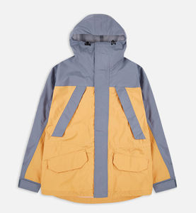 Premium Quality Color Block Plus Size Sportswear Windbreaker Jacket Custom Breathable Outdoor Activities Lightweight Windproof - Product Image 3