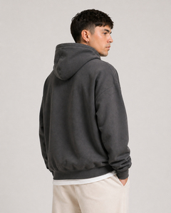 Nuevas Sudaderas con Capucha Personalizadas para Hombre, Corte Regular, Color Sólido, Invierno, Resistentes al Viento, con Bolsillo de Forro Polar, Impresión Digital - Product Image 6