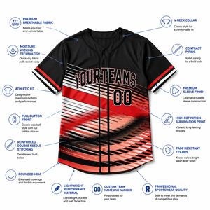 เสื้อเบสบอล เสื้อกีฬามืออาชีพ ผ้าระบายอากาศระดับพรีเมียม น้ำหนักเบา สวมใส่สบาย เหมาะสำหรับการฝึกซ้อม - Product Image 6