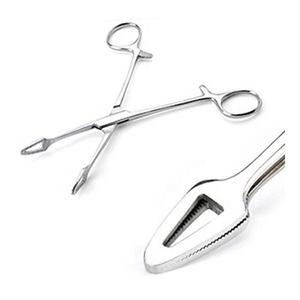 Reverse Pennington Forceps 6 "Acero inoxidable de alta calidad Hecho Herramientas de perforación corporal de buena calidad - Product Image 2