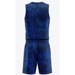 Uniforme de Baloncesto Personalizado, Jersey y Pantalones Cortos Sublimados para Equipo, Personalización Completa, Ropa Deportiva de Secado Rápido para Entrenamiento - Product Image 4