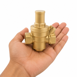 Vanne de réduction de pression hydraulique en laiton pour eau et gaz Y13X-16T, régulateur de pression moyenne DN15 DN50 DN15~DN50, commande manuelle - Product Image 4
