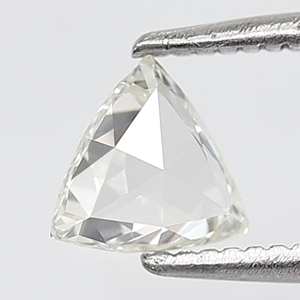 Diamante triangular de corte rosa de 0.50 quilates, certificado por IGI, cultivado en laboratorio, para la fabricación de joyas, piedras sueltas de proveedor indio a bajo precio. - Product Image 2