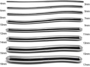 Set de Dilatateurs Utérins Médicaux Hegar, 8 Pièces, Instruments à Double Extrémité de 7,5 Pouces - Product Image 3