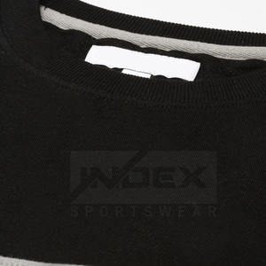 Sudadera de Hombre INDEX con Bloques de Color, Cuello Redondo, Corte Regular, Tejido de Algodón, Informal, para Otoño, Transpirable, con Estampado Frontal - Product Image 4