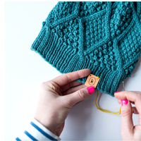 Patchs en cuir, faits à la main, personnalisés, tricot et Crochet