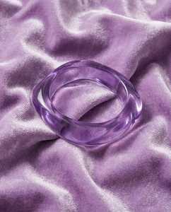Trendy Gradient Transparent Resin <b>Bracelet</b> Irregular Resin square <b>Bracelet</b> Circle Women's Decorations Jewelry Wholesale - Product Image 2