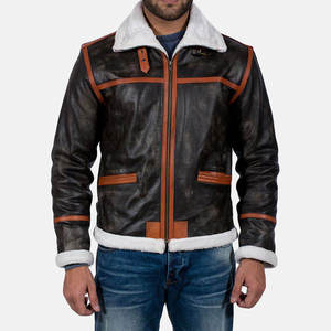 Premium Quality <b>Men</b> <b>Leather</b> <b>Jacket</b> 2026 Genuine Cowhide <b>Leather</b> <b>Jacket</b> Supplier - Product Image 1