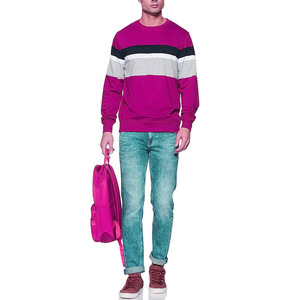 Sudadera de Cuello Redondo para Hombre, Diseño Moderno, Tela de Algodón de Alta Calidad, Ligera, Transpirable, Duradera, Ropa Casual, Estilo Urbano - Product Image 2