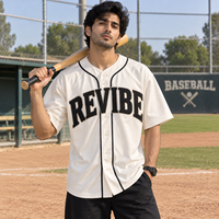 Maillot de baseball personnalisé pour homme, grande taille, chemise boutonnée, broderie, tenue d'équipe, uniforme sportif en polyester, fabricant OEM