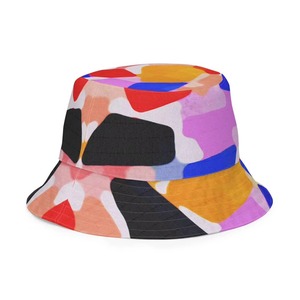 2026 <b>Top</b> Trending Cotton Bucket Hat With Tie-Dye Print For Spring Summer Casual Wear Is Available For Online Sale - Product Image 4