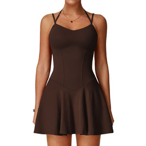 Jupe et short de tennis personnalisés pour femmes, respirants, à séchage rapide, vêtements de sport pour pickleball et golf, fabricant OEM - Product Image 1