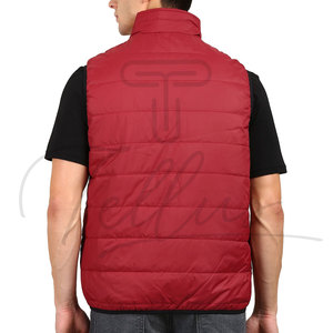 Chaleco Acolchado para Hombre con Logotipo Personalizado, Chaleco de Plumón para Invierno, Chaleco sin Mangas para Hombre, Chaqueta de Plumón Cálida, Chaleco Acolchado Más Vendido - Product Image 3