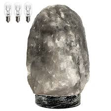 Luxury Himalayan White Salt Lamps Best Selling Hand Carved <b>Crystal</b> Table Lamps with Personalized Logo OEM Manufacturing Services - Product Image 2