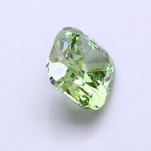 Diamant de laboratoire CVD de 1,52 ct, taille coussin modifiée, vert vif fantaisie, clarté VS1, excellente taille, pierre libre pour bijoux de fiançailles sur mesure - Product Image 4