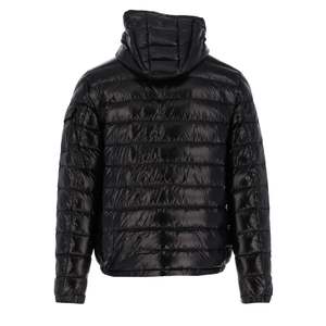 2025 Hot Selling High Quality Winter Puffer <b>Jackets</b> <b>for</b> <b>Men</b> Low MOQ <b>Canvas</b> Fabric Stand Collar High Street Style - Product Image 5