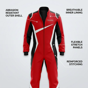 Traje de Carreras de Karts Profesional al por Mayor |   Traje de Karting con Logotipo Personalizado a Precio Económico, Diseño Personalizado, Gran Venta - Product Image 4