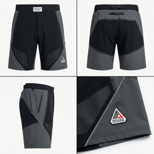 Pantalones Cortos Urbanos Premium para Hombre, Corte Regular, Estilo de Diseñador, Secado Rápido, Ecológicos, Exclusivos de Maluza Industries - Product Image 6