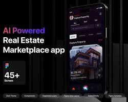 Application de marché immobilier pour l'achat, la vente, la location et la gestion de propriétés résidentielles et commerciales - Version Internet Stock Mac - Product Image 2