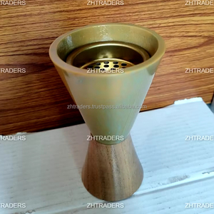 เครื่องเผาธูปไฟฟ้าสีน้ำตาลและครีม - Product Image 1