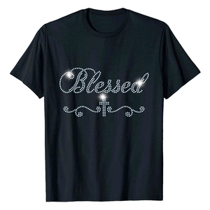 เสื้อยืดคอวีผ้าฝ้ายผู้หญิงขายส่ง ระบายอากาศได้ดี ทรงหลวม แขนสั้น สตรีทแวร์ ปักลาย ทึบแสง สำหรับฤดูร้อน ผ้าถัก รับผลิตจำนวนมาก (OEM) - Product Image 3