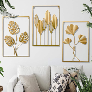 Bulk Supplier Metal Wall Art Home Decoration Living India Metal Iron Decorative Wall Pastel Color Decorative <b>Christmas</b> <b>Garlands</b> - Product Image 5