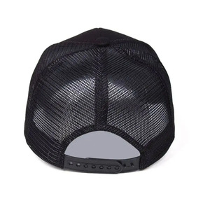 Gorra Trucker de Malla Azul y Naranja, 6 Paneles, Ajustable, Unisex, Estilo Casual, Primavera-Verano, con Bloques de Color - Product Image 2