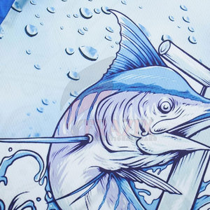 Chemise de pêche à séchage rapide, respirante, protection UV, vêtements de pêche en plein air légers, tissu durable à manches longues, coupe confortable - Product Image 3